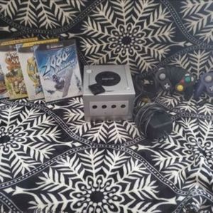 Game Cube with Games